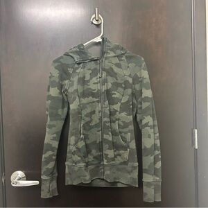 lululemon athletica Camo Zip Hoodie - Green